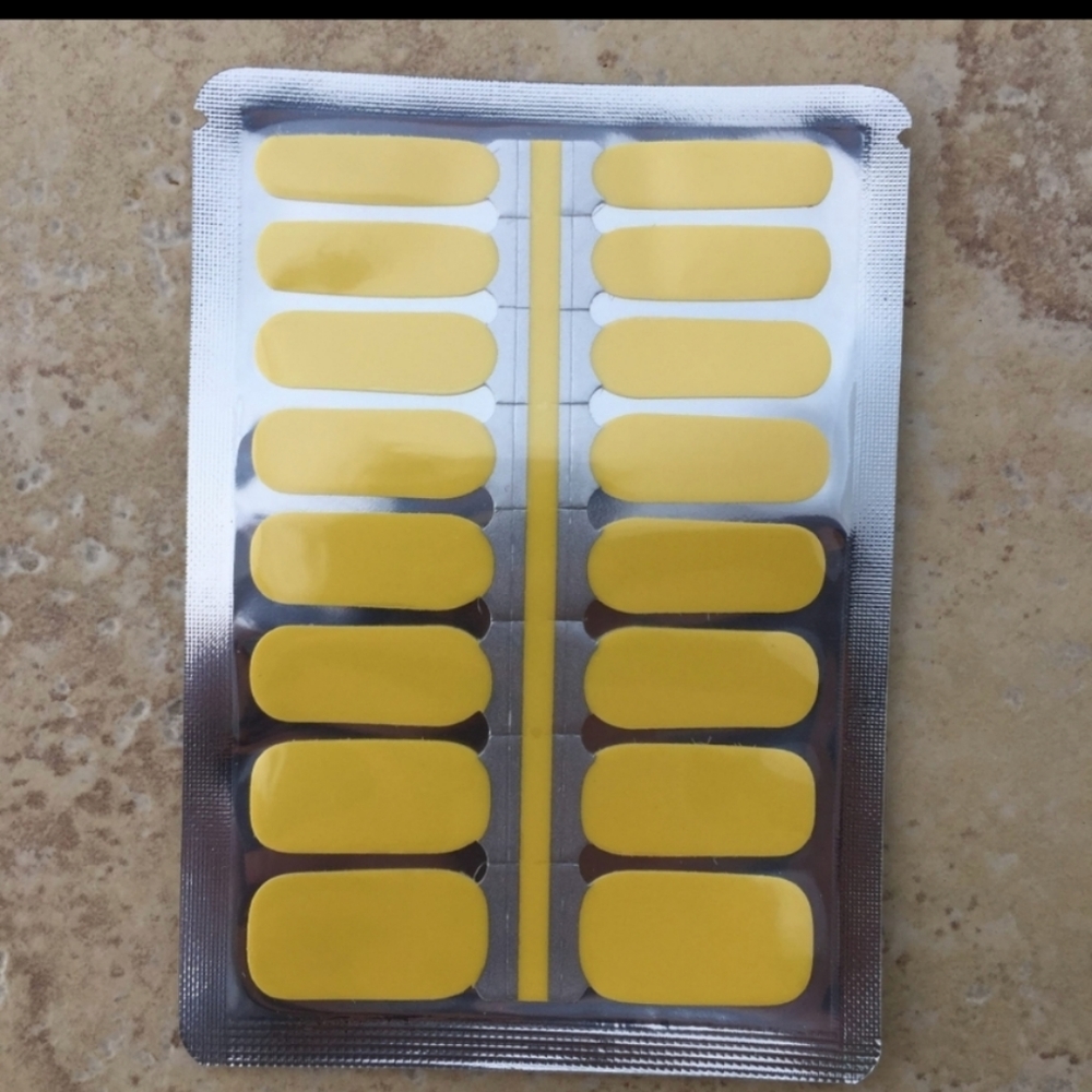 5 for $15 Nail Wraps- Lemon Butter